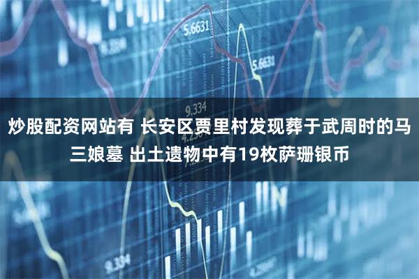 炒股配资网站有 长安区贾里村发现葬于武周时的马三娘墓 出土遗物中有19枚萨珊银币