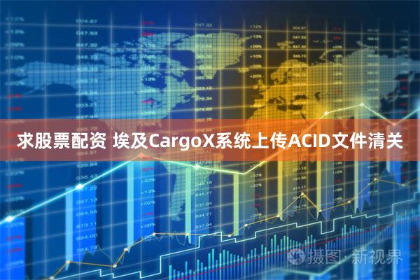 求股票配资 埃及CargoX系统上传ACID文件清关